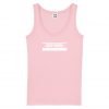 Womens Vests BWV007 Cotton Pink Square